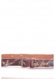 D'AMICO flowers cintura belt OL627