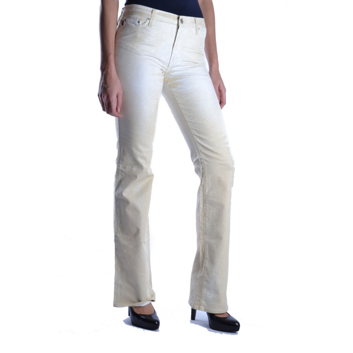 Vaqueros Just Cavalli Crema