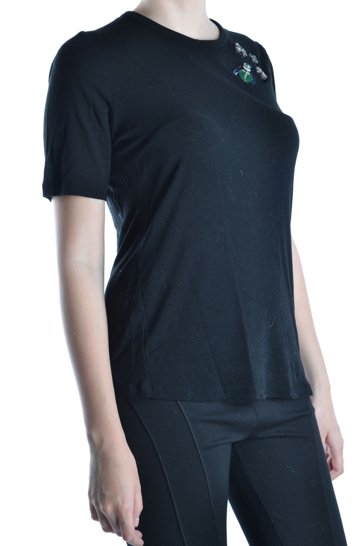 T-Shirt Tory Burch Schwarz - Bild 7 von 10