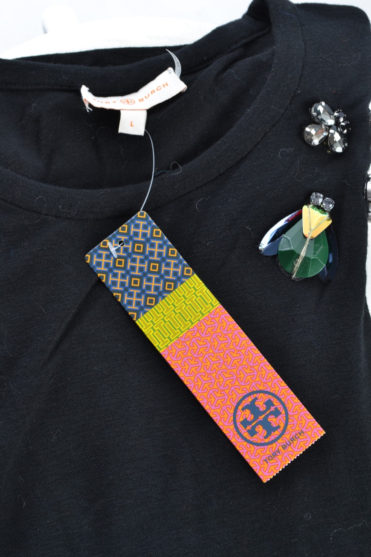 T-Shirt Tory Burch Schwarz - Bild 10 von 10