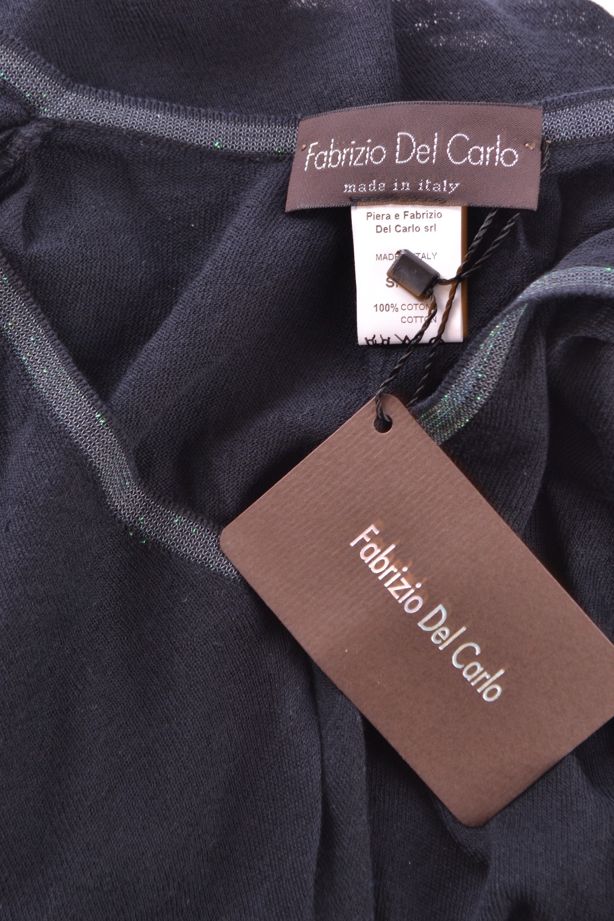 Fabrizio Del Carlo Black T-Shirt | eBay